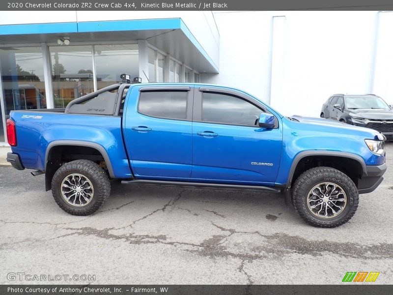 Kinetic Blue Metallic / Jet Black 2020 Chevrolet Colorado ZR2 Crew Cab 4x4