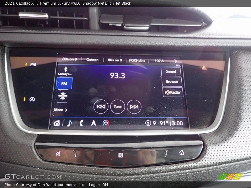 Audio System of 2021 XT5 Premium Luxury AWD