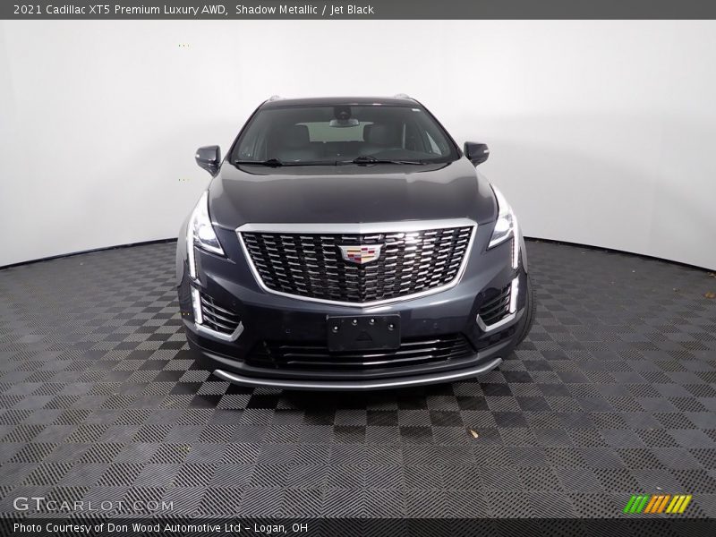 Shadow Metallic / Jet Black 2021 Cadillac XT5 Premium Luxury AWD
