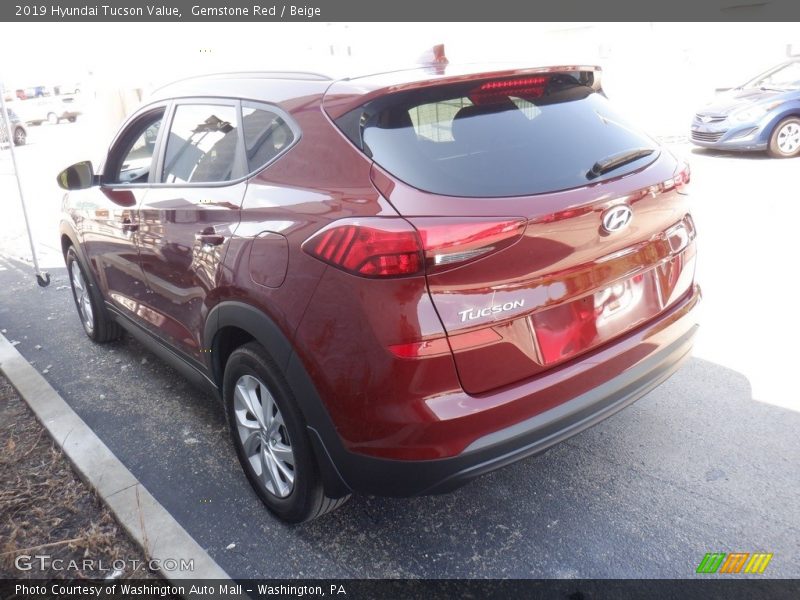 Gemstone Red / Beige 2019 Hyundai Tucson Value