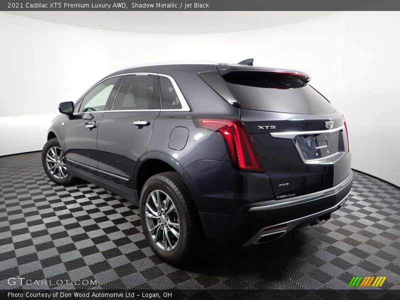 Shadow Metallic / Jet Black 2021 Cadillac XT5 Premium Luxury AWD