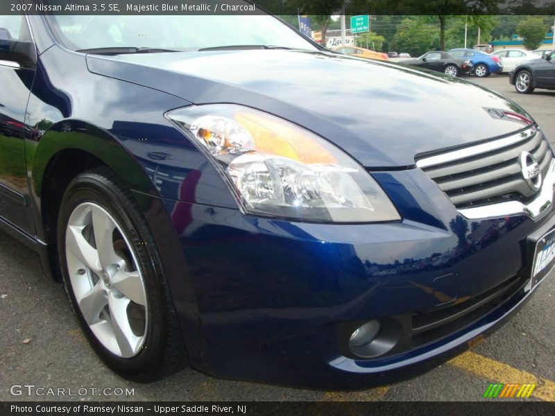 Majestic Blue Metallic / Charcoal 2007 Nissan Altima 3.5 SE