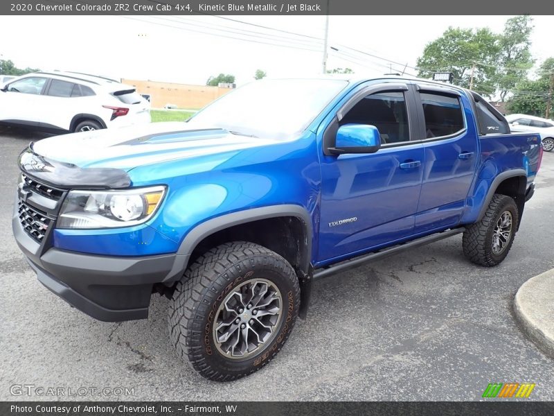 Kinetic Blue Metallic / Jet Black 2020 Chevrolet Colorado ZR2 Crew Cab 4x4