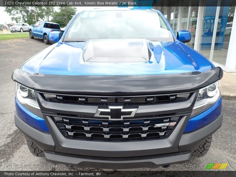 Kinetic Blue Metallic / Jet Black 2020 Chevrolet Colorado ZR2 Crew Cab 4x4