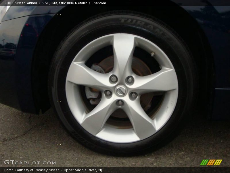 Majestic Blue Metallic / Charcoal 2007 Nissan Altima 3.5 SE