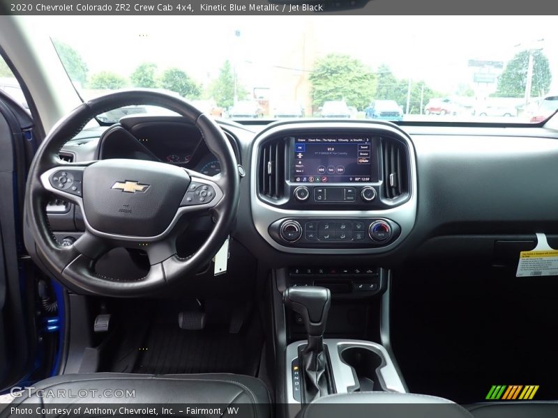 Kinetic Blue Metallic / Jet Black 2020 Chevrolet Colorado ZR2 Crew Cab 4x4