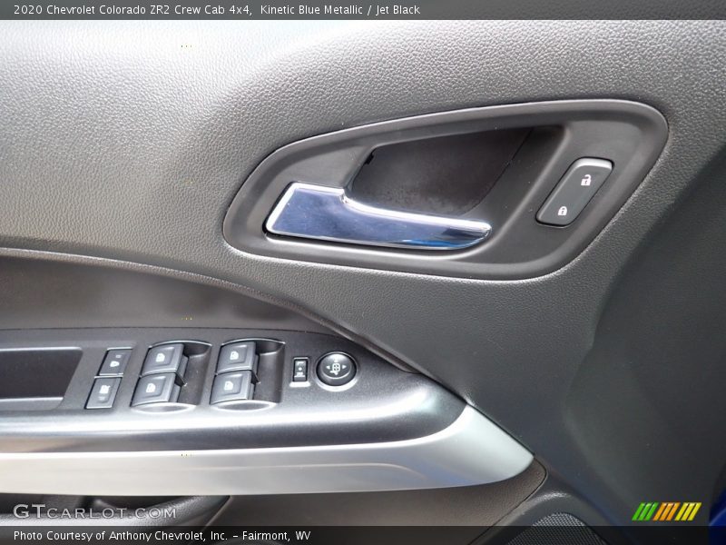 Kinetic Blue Metallic / Jet Black 2020 Chevrolet Colorado ZR2 Crew Cab 4x4