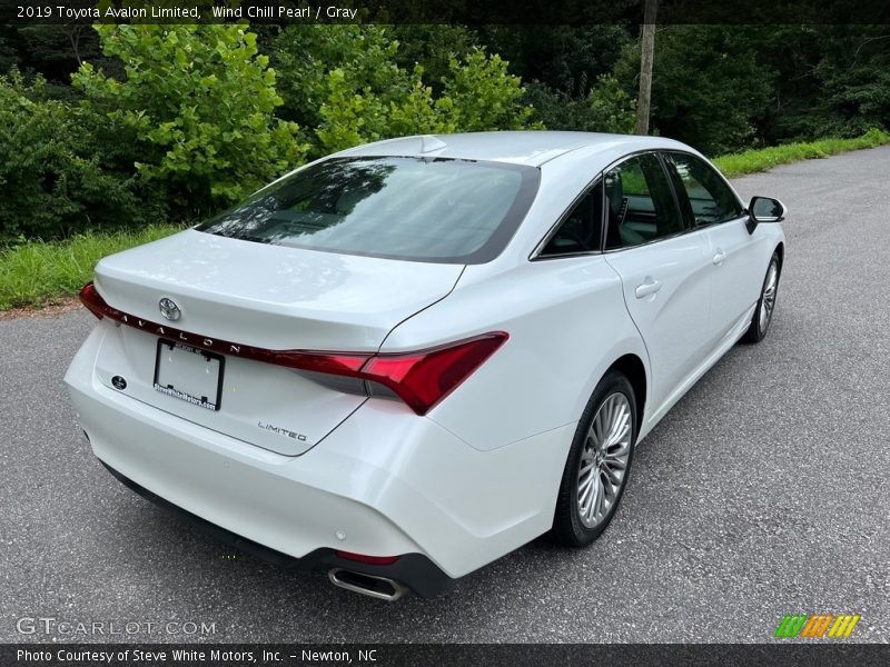 Wind Chill Pearl / Gray 2019 Toyota Avalon Limited