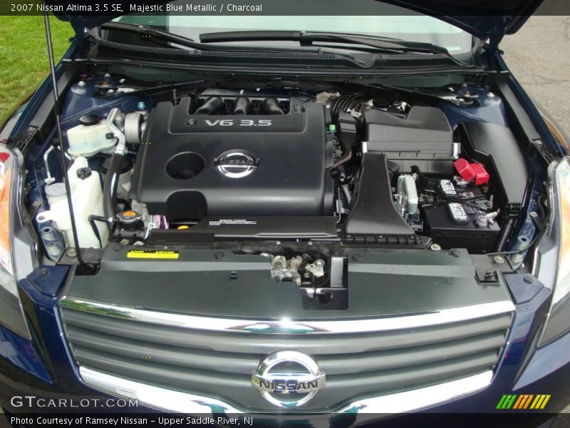 Majestic Blue Metallic / Charcoal 2007 Nissan Altima 3.5 SE
