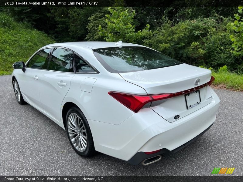 Wind Chill Pearl / Gray 2019 Toyota Avalon Limited
