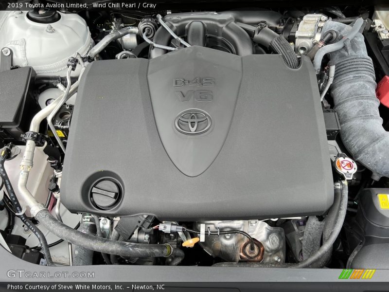 Wind Chill Pearl / Gray 2019 Toyota Avalon Limited