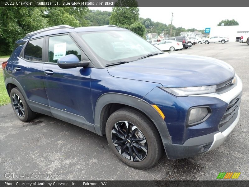 Blue Glow Metallic / Jet Black 2022 Chevrolet TrailBlazer LT