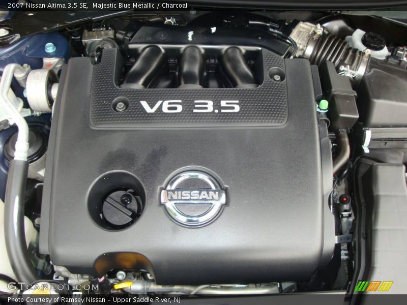 Majestic Blue Metallic / Charcoal 2007 Nissan Altima 3.5 SE