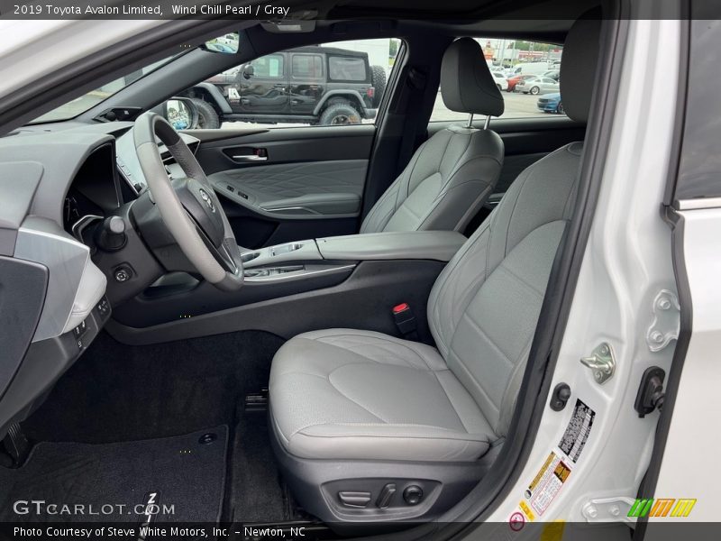 Front Seat of 2019 Avalon Limited