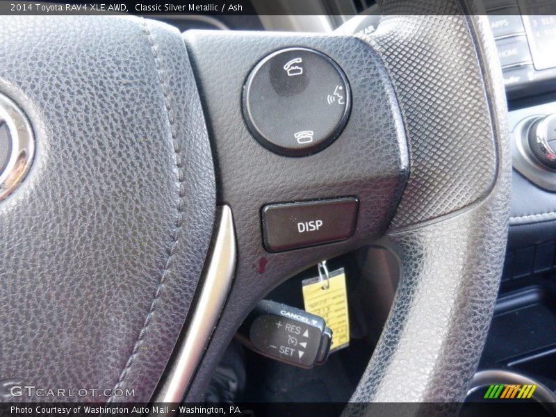 Classic Silver Metallic / Ash 2014 Toyota RAV4 XLE AWD