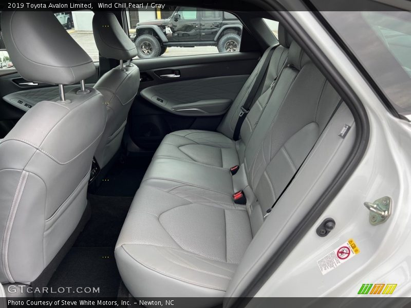 Rear Seat of 2019 Avalon Limited