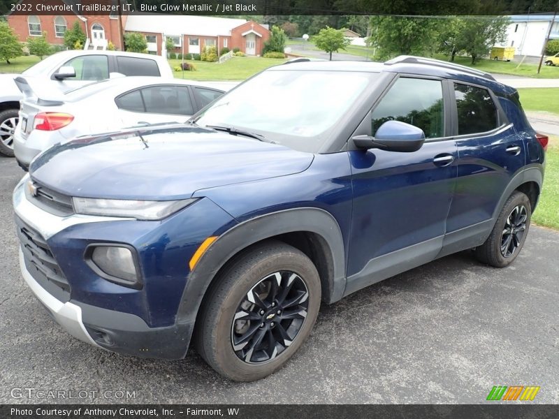 Blue Glow Metallic / Jet Black 2022 Chevrolet TrailBlazer LT
