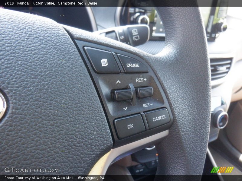  2019 Tucson Value Steering Wheel