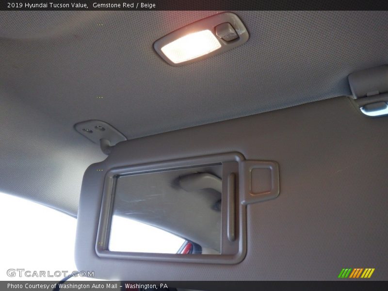 Gemstone Red / Beige 2019 Hyundai Tucson Value
