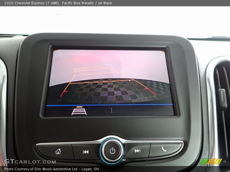 Pacific Blue Metallic / Jet Black 2020 Chevrolet Equinox LT AWD