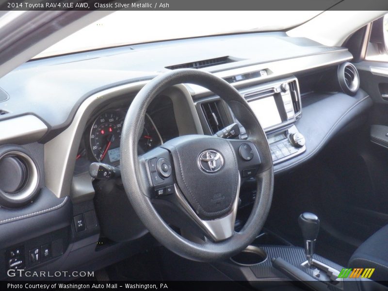 Classic Silver Metallic / Ash 2014 Toyota RAV4 XLE AWD