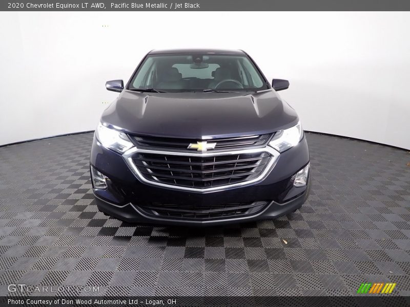 Pacific Blue Metallic / Jet Black 2020 Chevrolet Equinox LT AWD