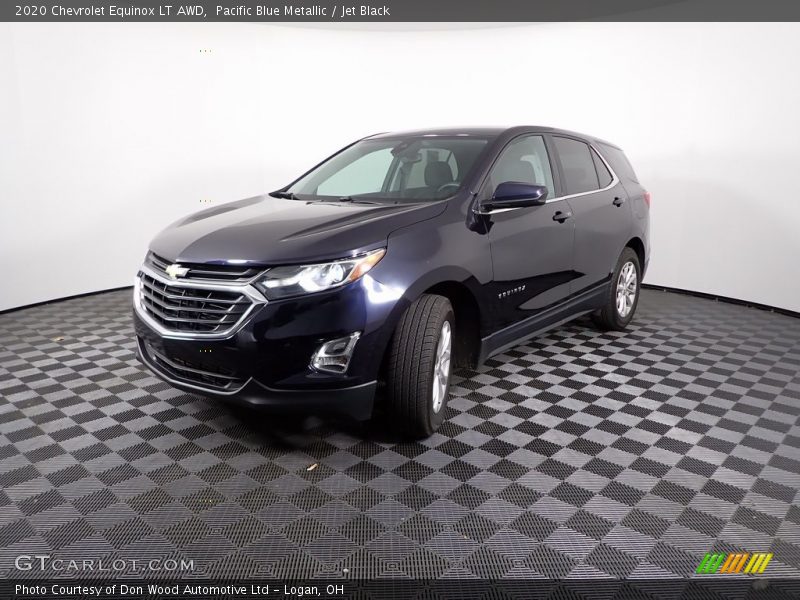 Pacific Blue Metallic / Jet Black 2020 Chevrolet Equinox LT AWD