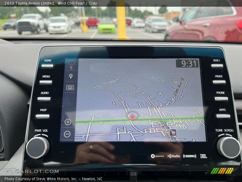 Navigation of 2019 Avalon Limited