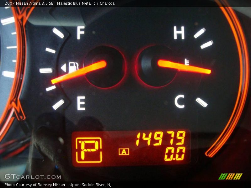 Majestic Blue Metallic / Charcoal 2007 Nissan Altima 3.5 SE