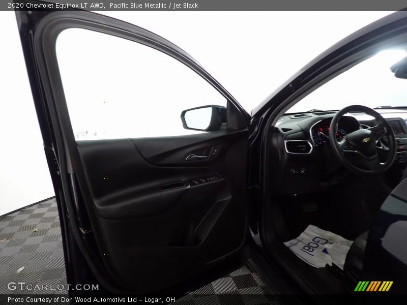 Pacific Blue Metallic / Jet Black 2020 Chevrolet Equinox LT AWD