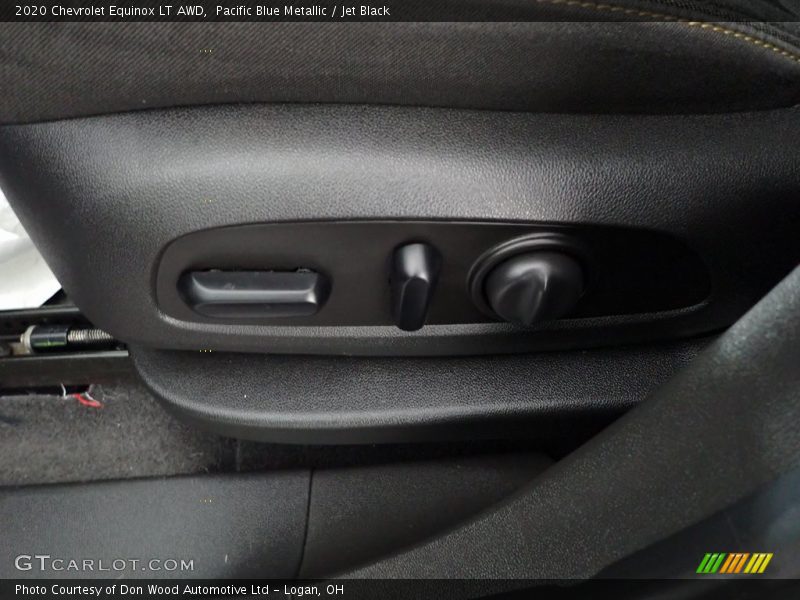 Pacific Blue Metallic / Jet Black 2020 Chevrolet Equinox LT AWD
