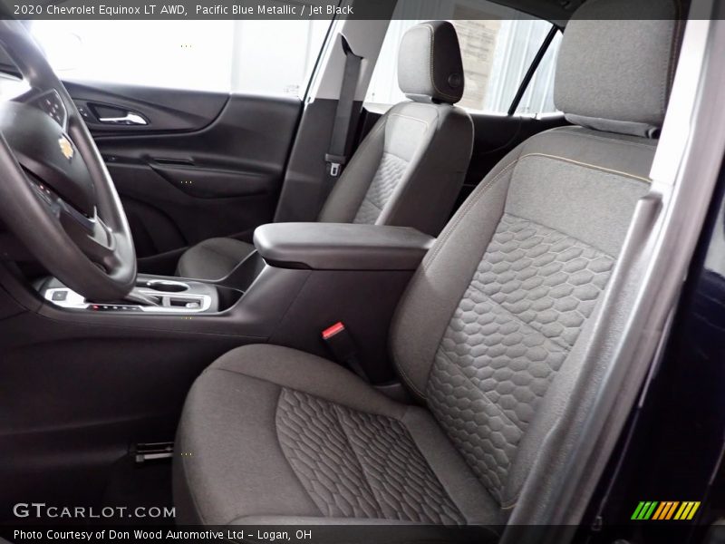 Pacific Blue Metallic / Jet Black 2020 Chevrolet Equinox LT AWD