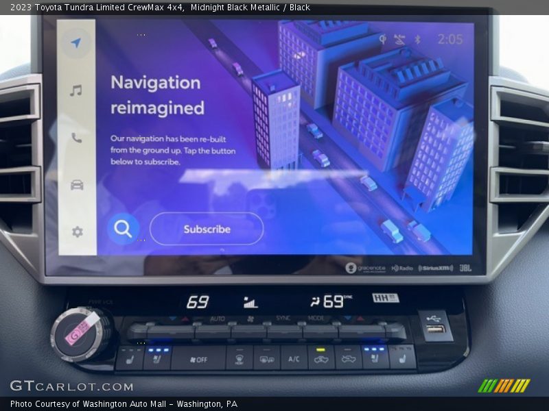 Controls of 2023 Tundra Limited CrewMax 4x4