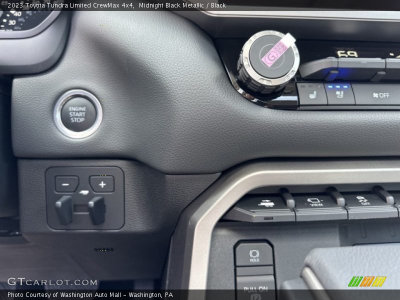 Controls of 2023 Tundra Limited CrewMax 4x4