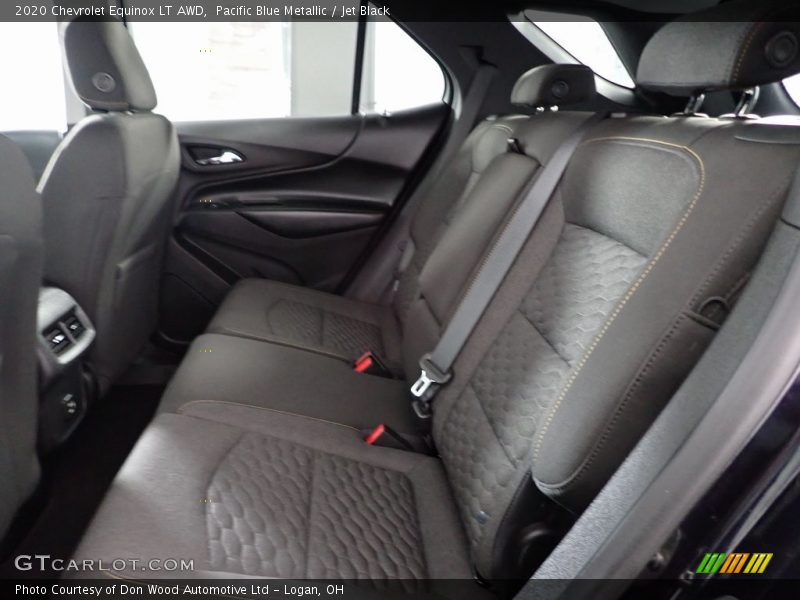 Pacific Blue Metallic / Jet Black 2020 Chevrolet Equinox LT AWD