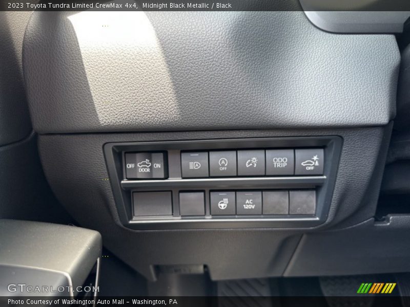 Controls of 2023 Tundra Limited CrewMax 4x4