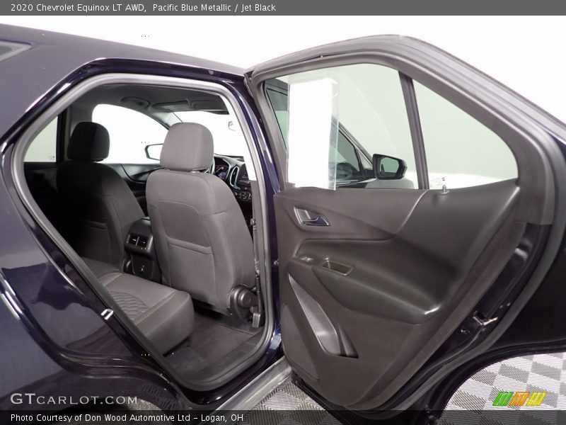 Pacific Blue Metallic / Jet Black 2020 Chevrolet Equinox LT AWD