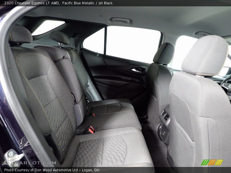 Pacific Blue Metallic / Jet Black 2020 Chevrolet Equinox LT AWD