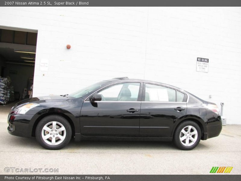 Super Black / Blond 2007 Nissan Altima 2.5 SL