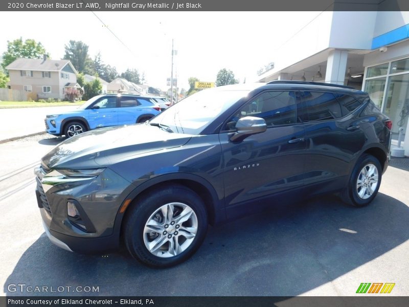 Nightfall Gray Metallic / Jet Black 2020 Chevrolet Blazer LT AWD