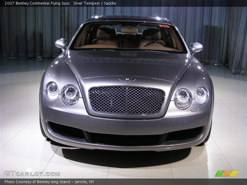 Silver Tempest / Saddle 2007 Bentley Continental Flying Spur