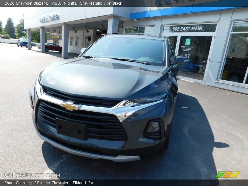 Nightfall Gray Metallic / Jet Black 2020 Chevrolet Blazer LT AWD