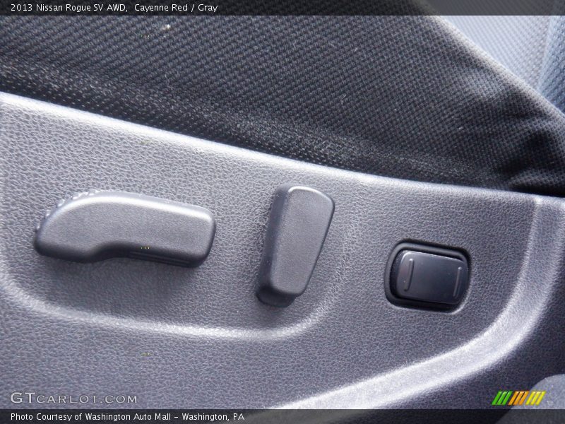 Cayenne Red / Gray 2013 Nissan Rogue SV AWD