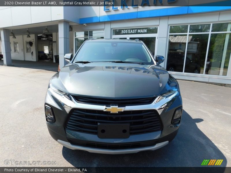 Nightfall Gray Metallic / Jet Black 2020 Chevrolet Blazer LT AWD