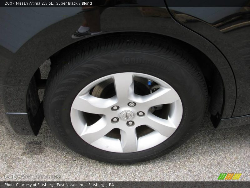 Super Black / Blond 2007 Nissan Altima 2.5 SL