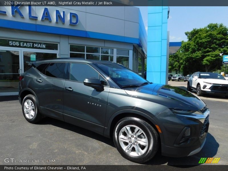 Nightfall Gray Metallic / Jet Black 2020 Chevrolet Blazer LT AWD