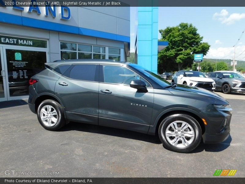 Nightfall Gray Metallic / Jet Black 2020 Chevrolet Blazer LT AWD