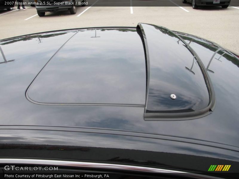 Super Black / Blond 2007 Nissan Altima 2.5 SL