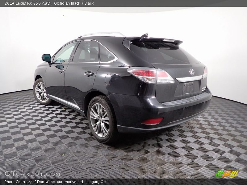 Obsidian Black / Black 2014 Lexus RX 350 AWD