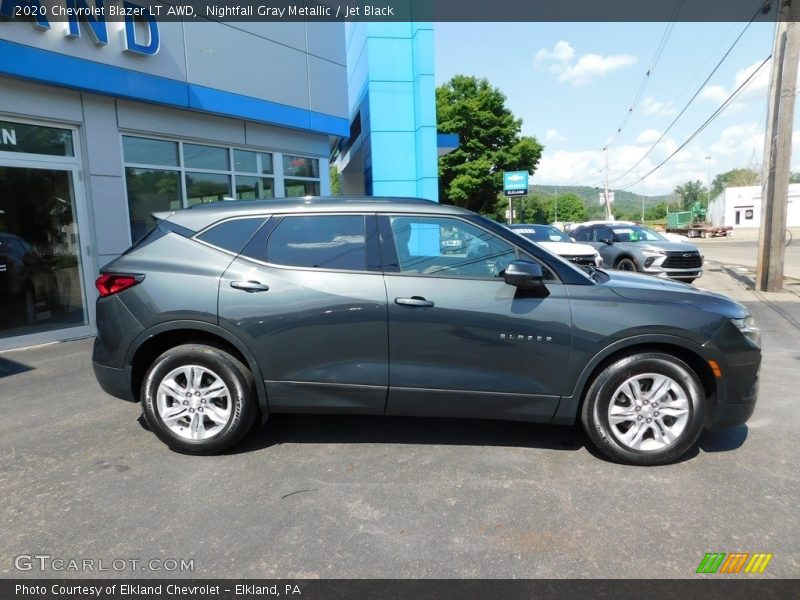 Nightfall Gray Metallic / Jet Black 2020 Chevrolet Blazer LT AWD